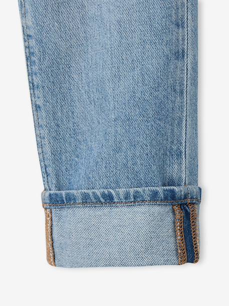 Straight Leg Jeans with Turn-Ups for Boys brut denim+stone 