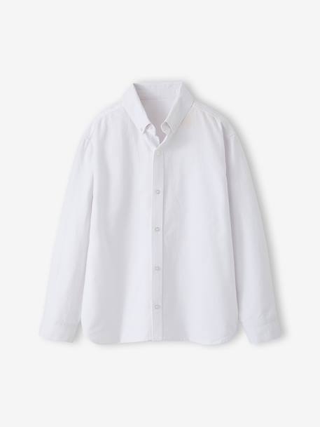 Boy's long-sleeved shirt white 