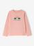 Pack of 2 girls' long-sleeved pyjamas rose 