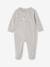 Pack of 2 newborn baby sleepsuits pyjamas marl grey 