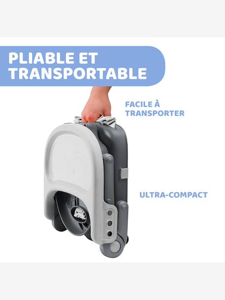 Pocket Snack Booster Seat, by CHICCO anthracite 