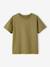 Pack of 3 plain boys' t-shirts - BASICS olive+sky blue 