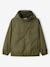 Lightweight zipped windcheater for boys khaki 