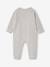 Pack of 2 newborn baby sleepsuits pyjamas marl grey 