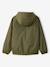 Lightweight zipped windcheater for boys khaki 