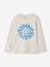 Printed T-Shirt for Boys grey blue+marl white+navy blue 