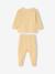 Pack of 2 boys' organic cotton pyjamas yellow 