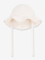 Baby-Accessories-Petit Bateau poplin cape for baby girls 