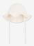 Petit Bateau poplin cape for baby girls white 