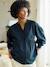 Loose-fitting nursing shirt black 