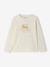 Pack of 2 girls' short-sleeved short pyjamas ecru 