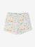 Pack of 2 girls' short-sleeved short pyjamas ecru 