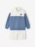 Boys' short sweatshirt set medium blue 