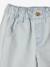 Boys' polo shirt and trouser set striped blue 