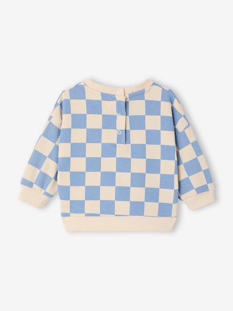 Boys' 'Team Soleil' sweatshirt grey blue 