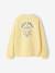 Boy's 'Just Chill' sweatshirt pale yellow 