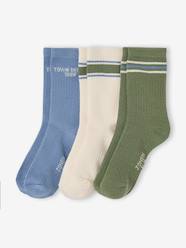 Boys-Underwear-Pack of 3 boys' socks 