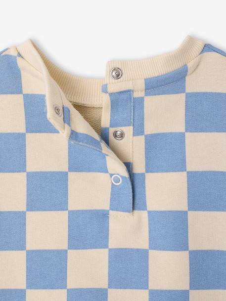 Boys' 'Team Soleil' sweatshirt grey blue 