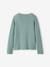 Girl's cardigan navy blue+sage green 