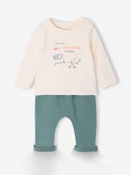 Top & Fleece Trouser Combo for Babies
