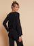 Nursing clothes 3-piece set black 