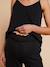 Nursing clothes 3-piece set black 