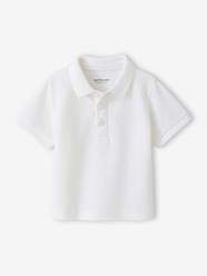 Baby-T-shirts & Roll Neck T-Shirts-Short-sleeved customisable baby polo shirt