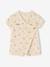 Customisable organic cotton playsuit ecru 