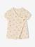 Customisable organic cotton playsuit ecru 