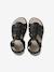 Multi-Strap Sandals, Designed for Autonomy black+gold 