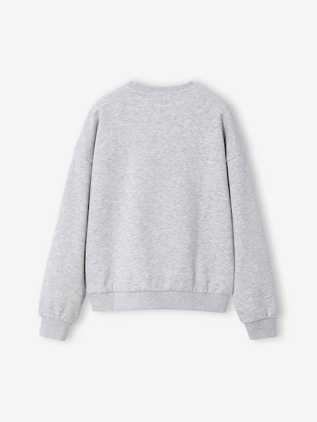 Jonen girl's essential sweatshirt marl grey 