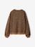 Oversized sweatshirt brown+navy blue+vanilla 