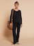 Nursing clothes 3-piece set black 