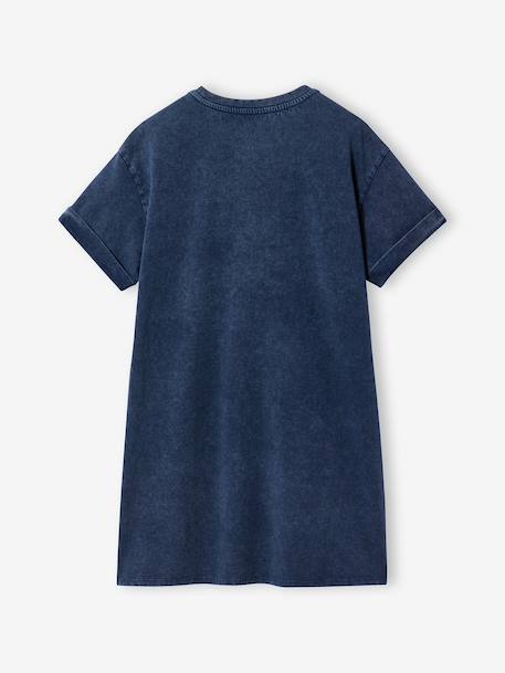 T-shirt dress navy blue 