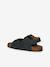 Boys' leather buckle sandals blue 