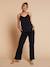 Nursing clothes 3-piece set black 