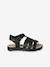 Multi-Strap Sandals, Designed for Autonomy black+gold 