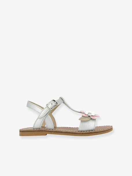 Girls' Summer BERLINGOT sandals silver 