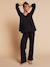 Nursing clothes 3-piece set black 