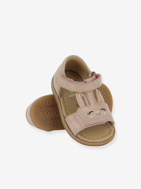Girls' Tity Bunny Berlingot sandals rose 