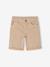 Boy's 5-pocket bermuda shorts clay beige+emerald green+grey blue+terracotta 