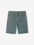 Boy's 5-pocket bermuda shorts clay beige+emerald green+grey blue+terracotta 