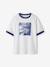 Short-sleeved photoprint T-shirt white 