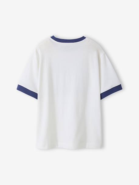 Short-sleeved photoprint T-shirt white 