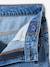 Wide leg jeans with star rivets light blue 