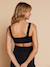 2-piece maternity sportswear set black 