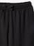 Girl's wide-leg knitted trousers anthracite 