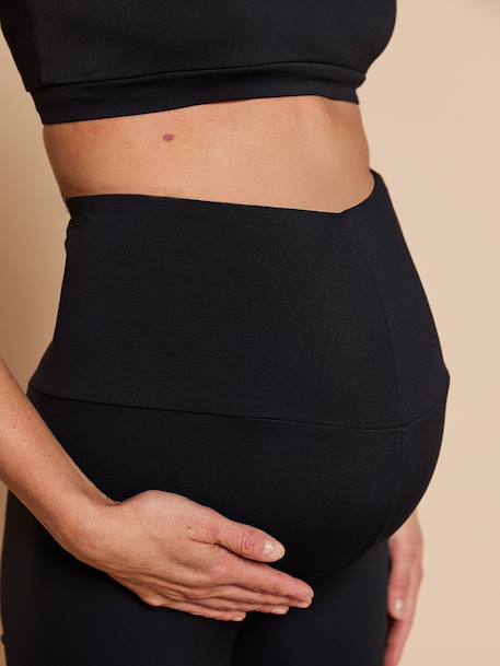 2-piece maternity sportswear set black 