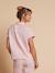 Gingham cotton muslin two-piece pyjamas rosy 