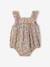 Sleepsuit with frills for babies in cotton multicoloured 